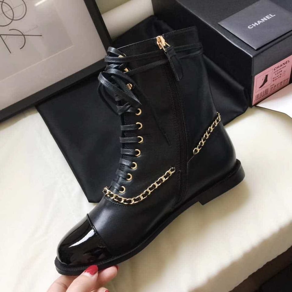 Chanel Women’S Botas Para Mujer Black view 9