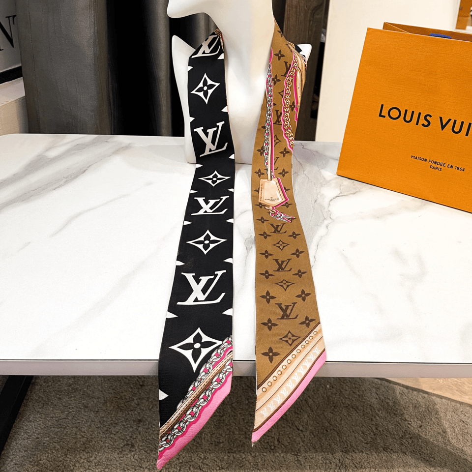 Louis Vuitton Ultimate Monogram Silk Scarf view 7
