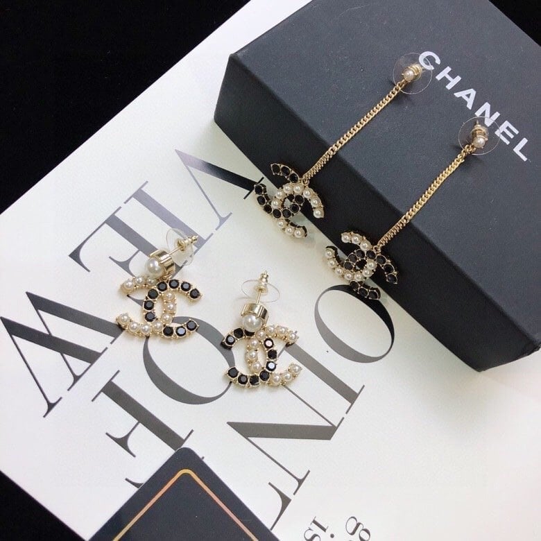 Chanel Cc Earrings view 8