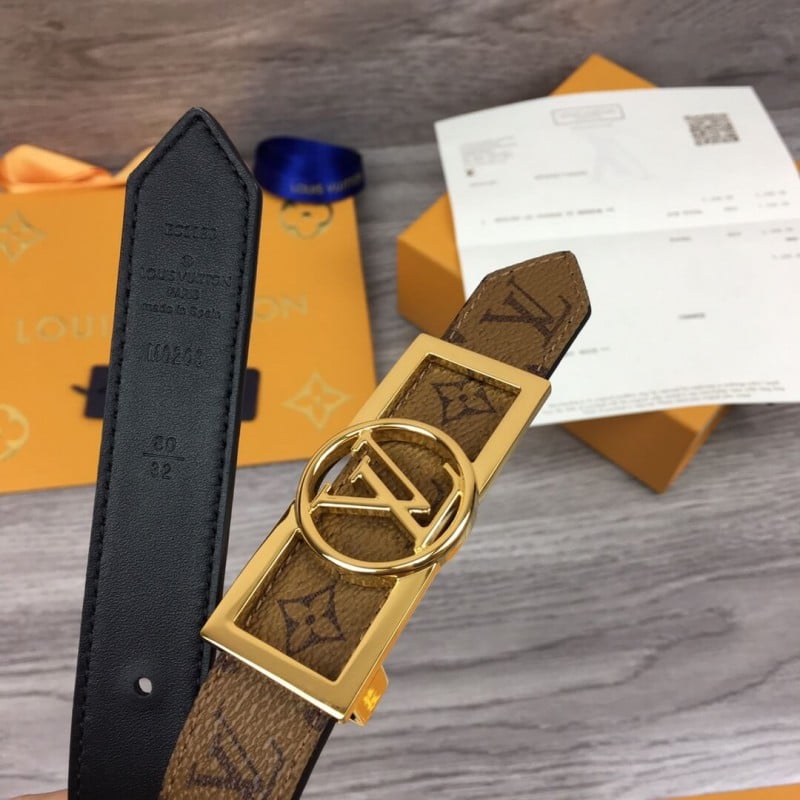 Louis Vuitton Dauphine 25mm Reversible Belt M0203U view 7