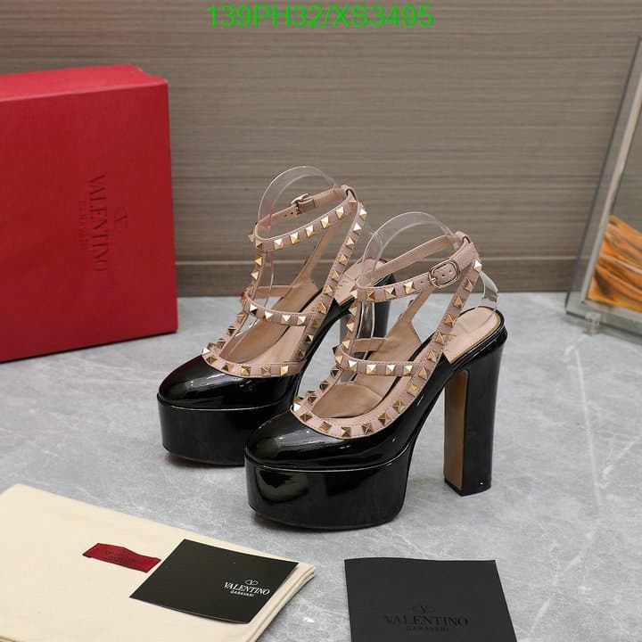 Valentino Rockstud Platform Pump In Patent Leather Black 1W2S0Fi5Vnwn91 view 7
