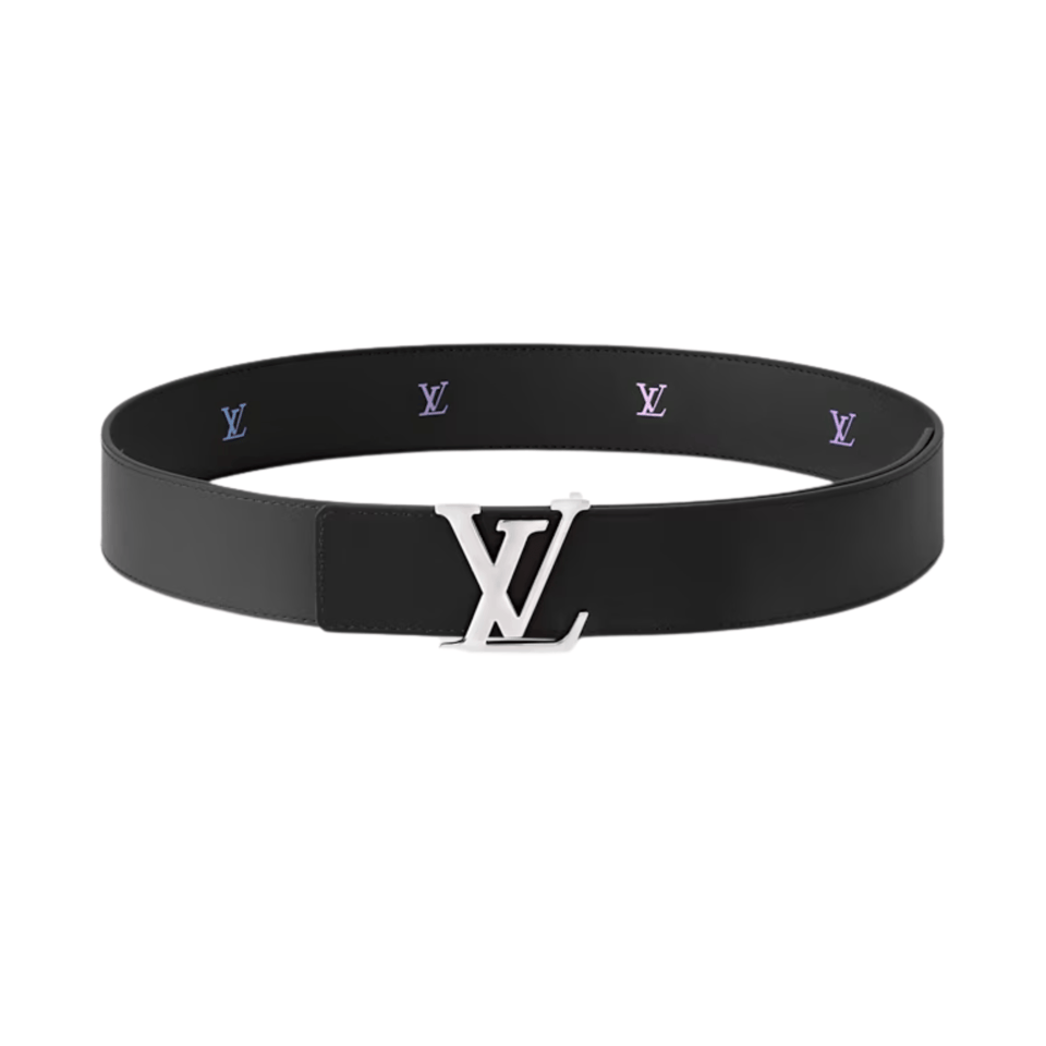 Louis Vuitton LV Silver Initiales 40mm Reversible Men Belt M8932V view 4