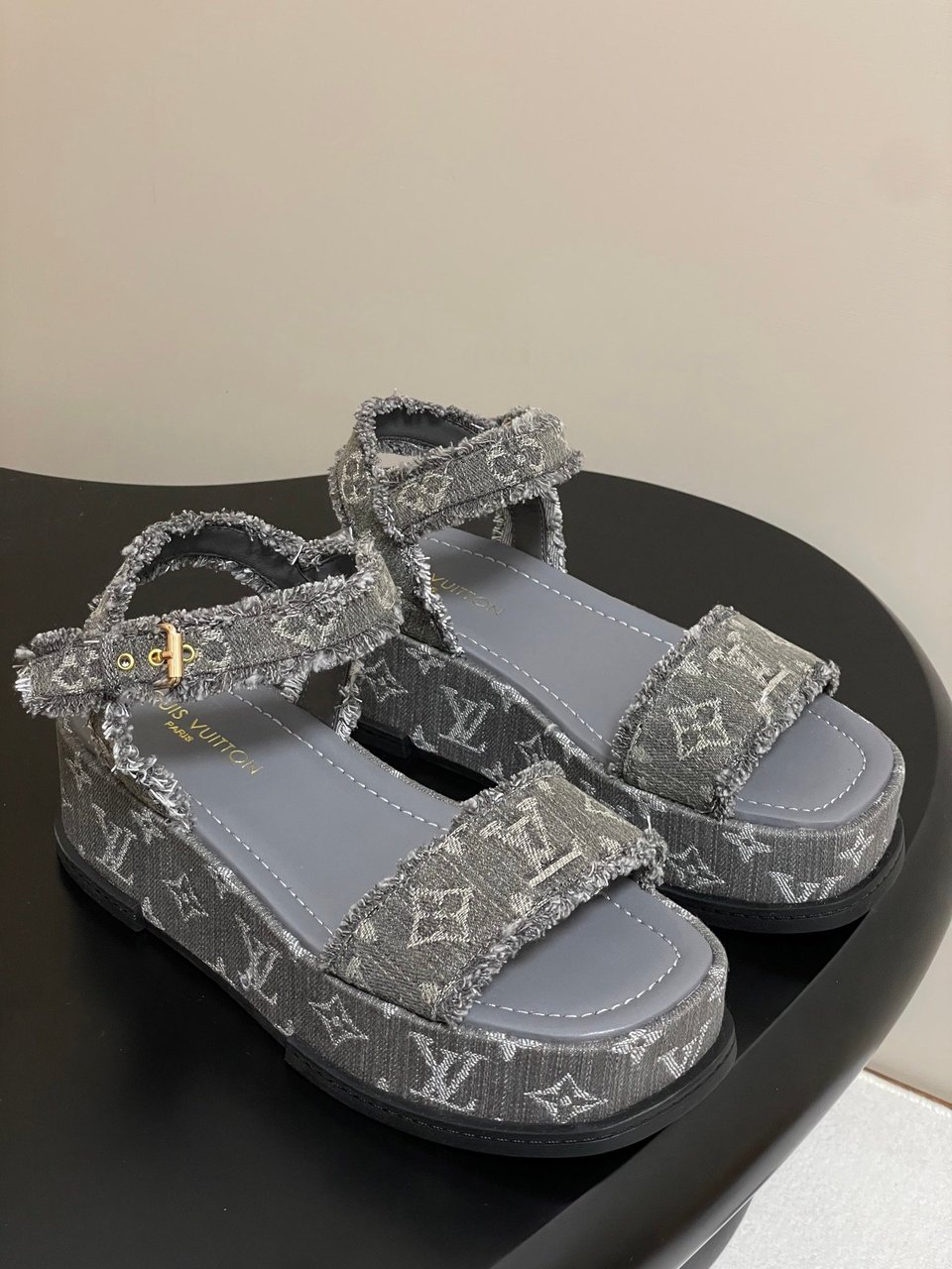 Louis Vuitton By The Pool Maya Flatform Sandal view 11