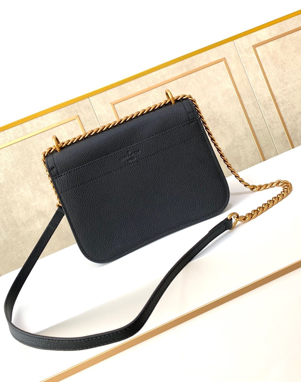 Louis Vuitton Lockme Chain 23Cm Black Bag view 6