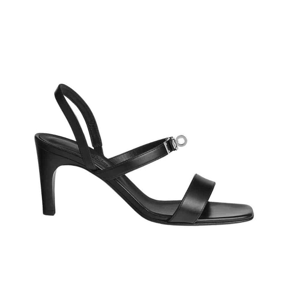 Hermes Glamour 75 Sandal Black H231060Z 02350 view 2
