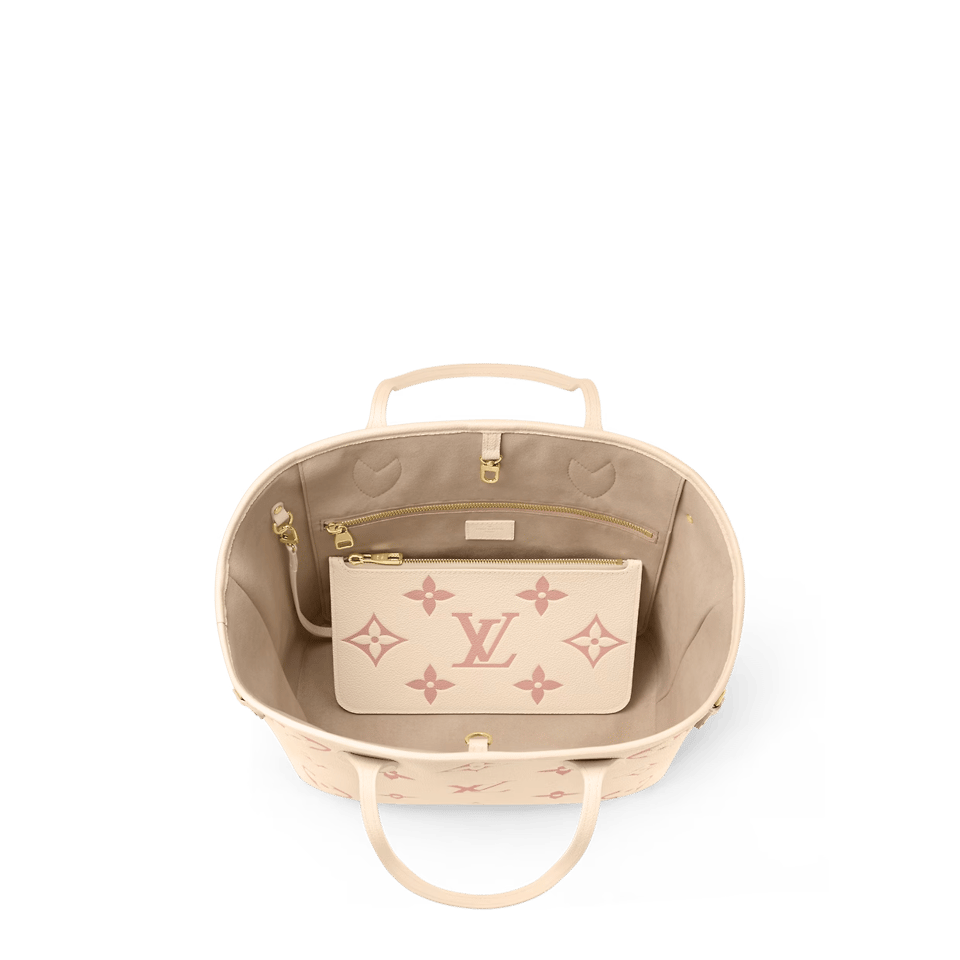 Louis Vuitton Neverfull MM Tote Bag ‘Crème’ 31cm M21579 view 4