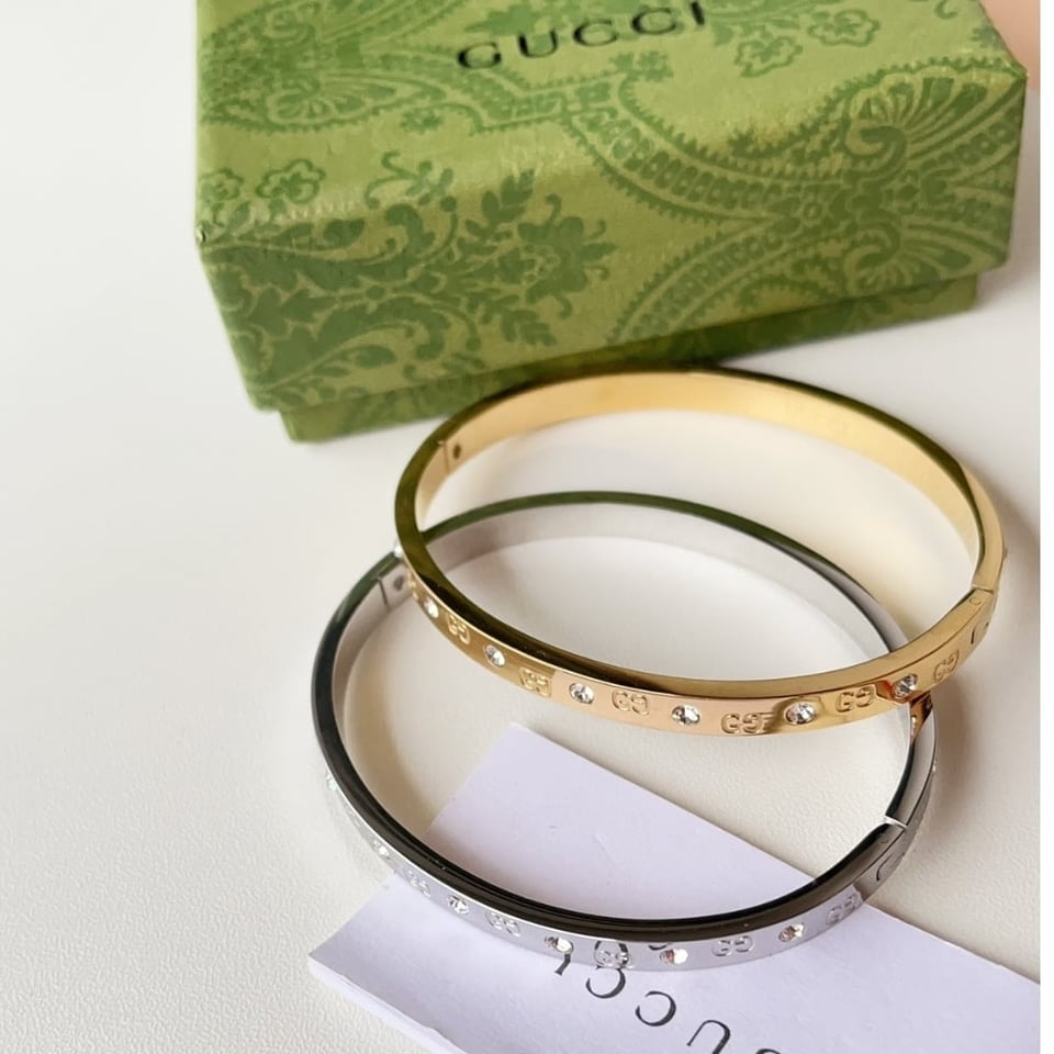 Gucci Gg Bracelet Gold 4Mm view 5