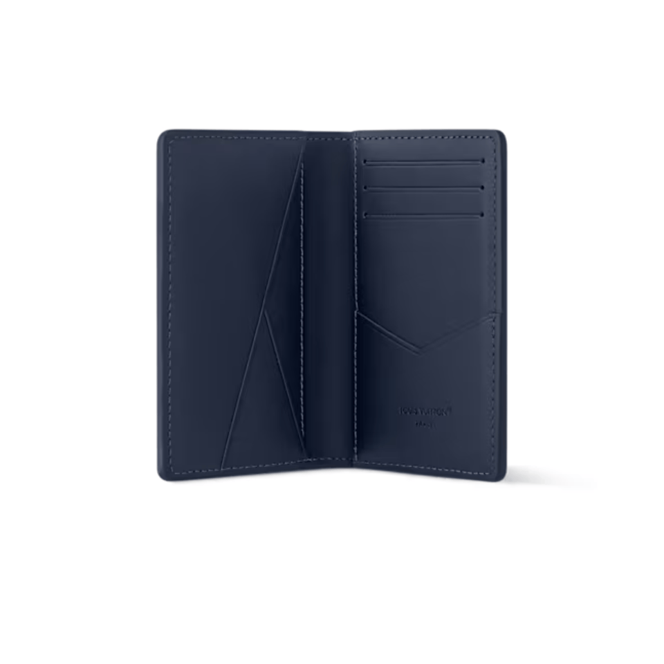 Louis Vuitton Navy Blue Pocket Organizer For Women 8cm M14786 view 4