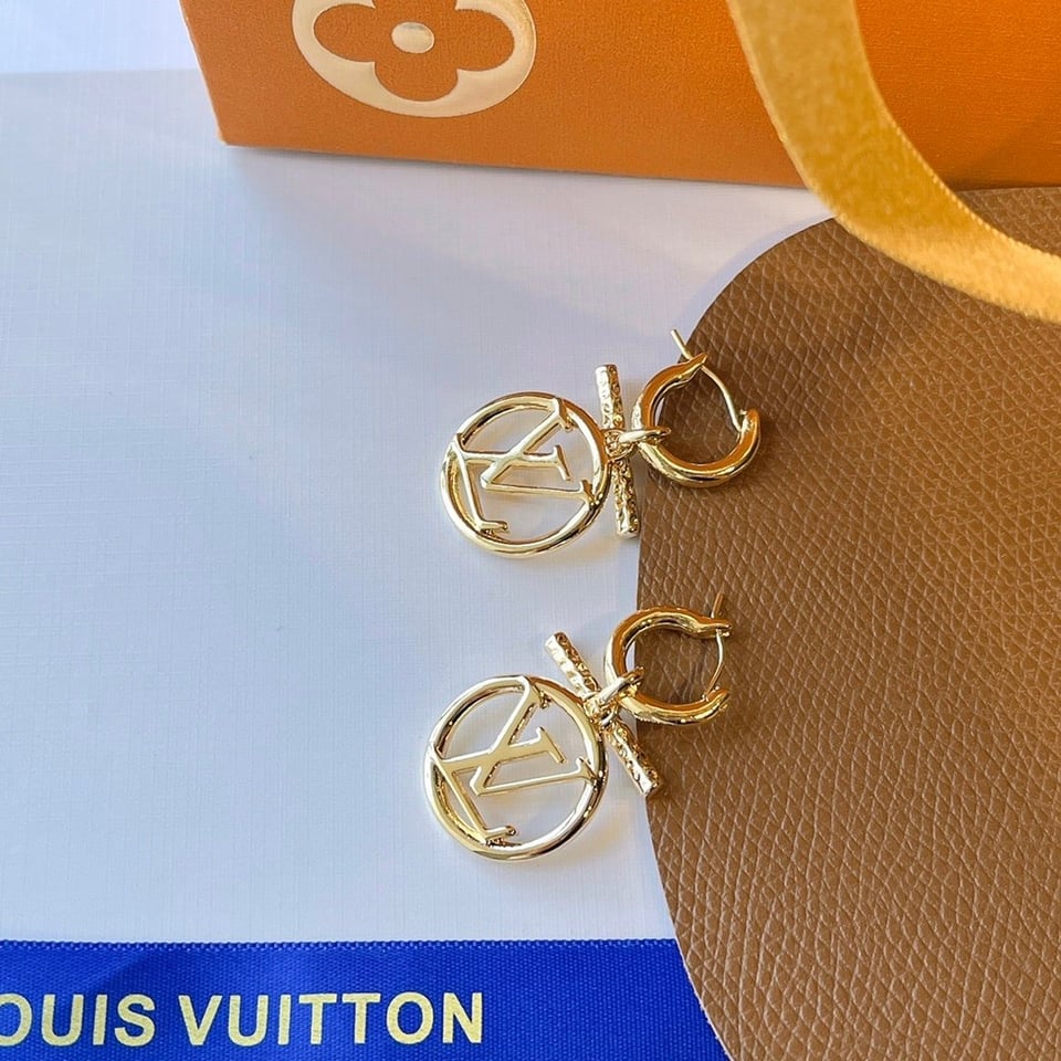 Louis Vuitton Lv Baby Louise Earrings Golgold M00613 view 4