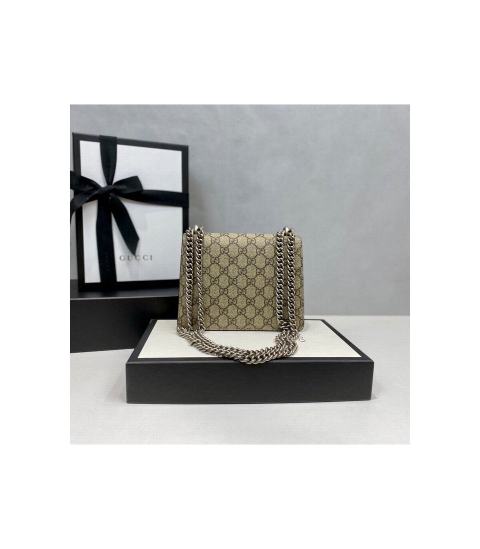 Gucci Dionysus GG Supreme Mini Bag Apricot view 9