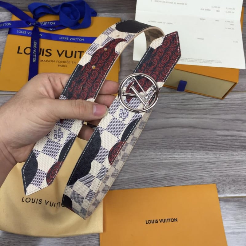 Louis Vuitton Circle 35mm Reversible Belt M0142U view 4