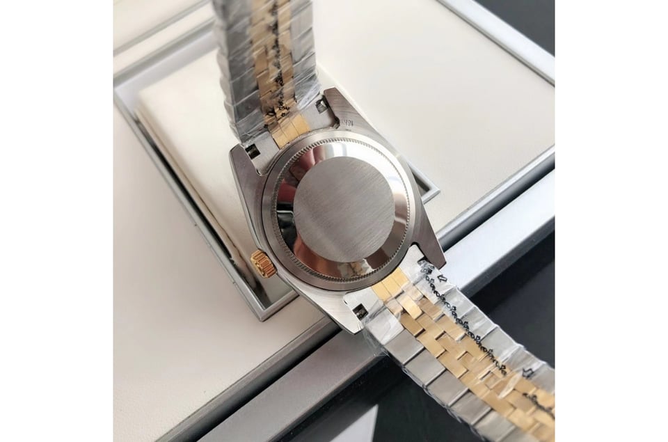 Rolex Datejust 36/28mm RG/SS Jub Grey/Rmn view 10
