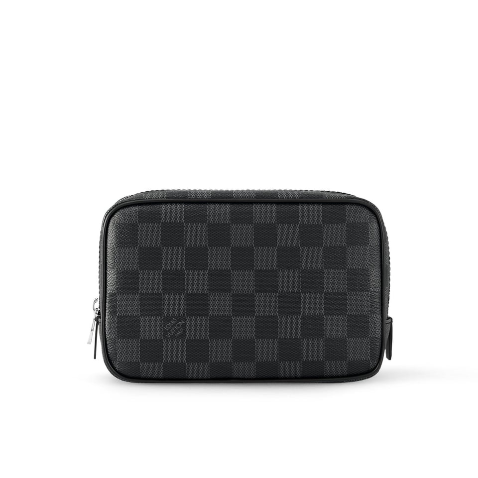 Louis Vuitton Toilet Pouch Damier Grey 23Cm view 2