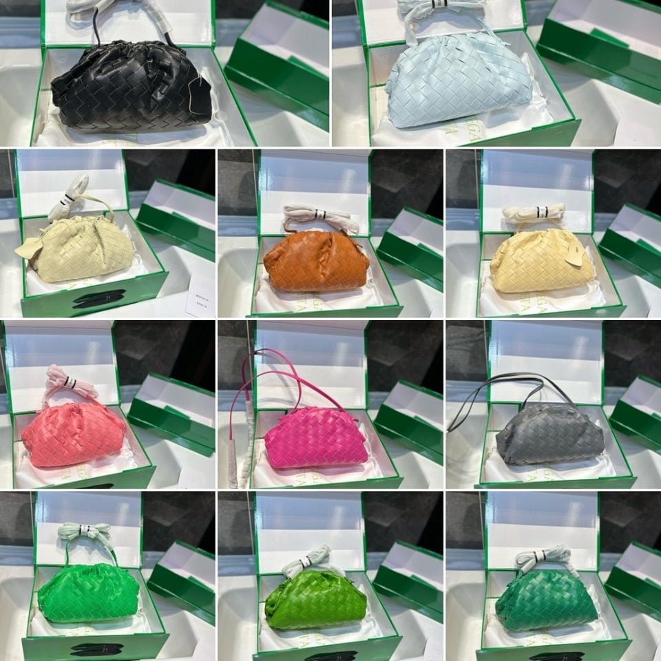 Bottega Veneta Pouch Green 20Cm view 4