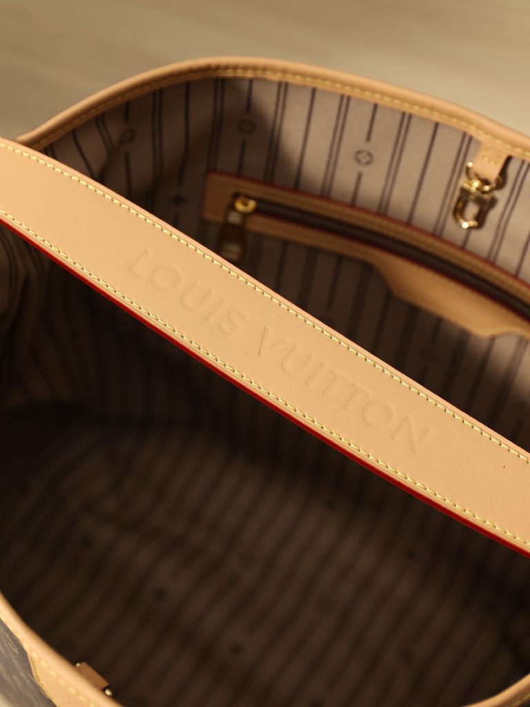 Louis Vuitton Delightful Monogram Bag Brown 40Cm M40352 view 9