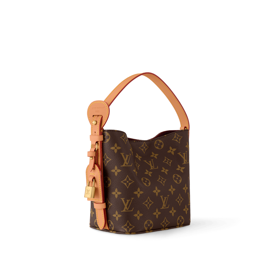 Louis Vuitton LV All In BB Bicolor Monogram Empreinte Leather M12925 18cm/ 7.1in view 7