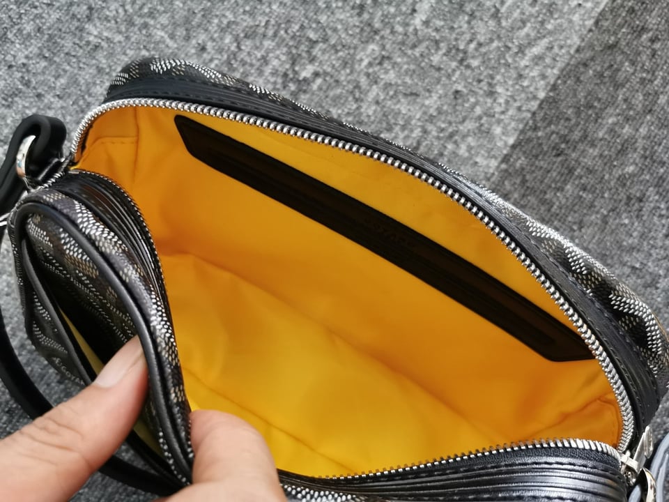 Goyard Cap-Vert Pm Bag 23X8X14Cm Black Canvas view 9