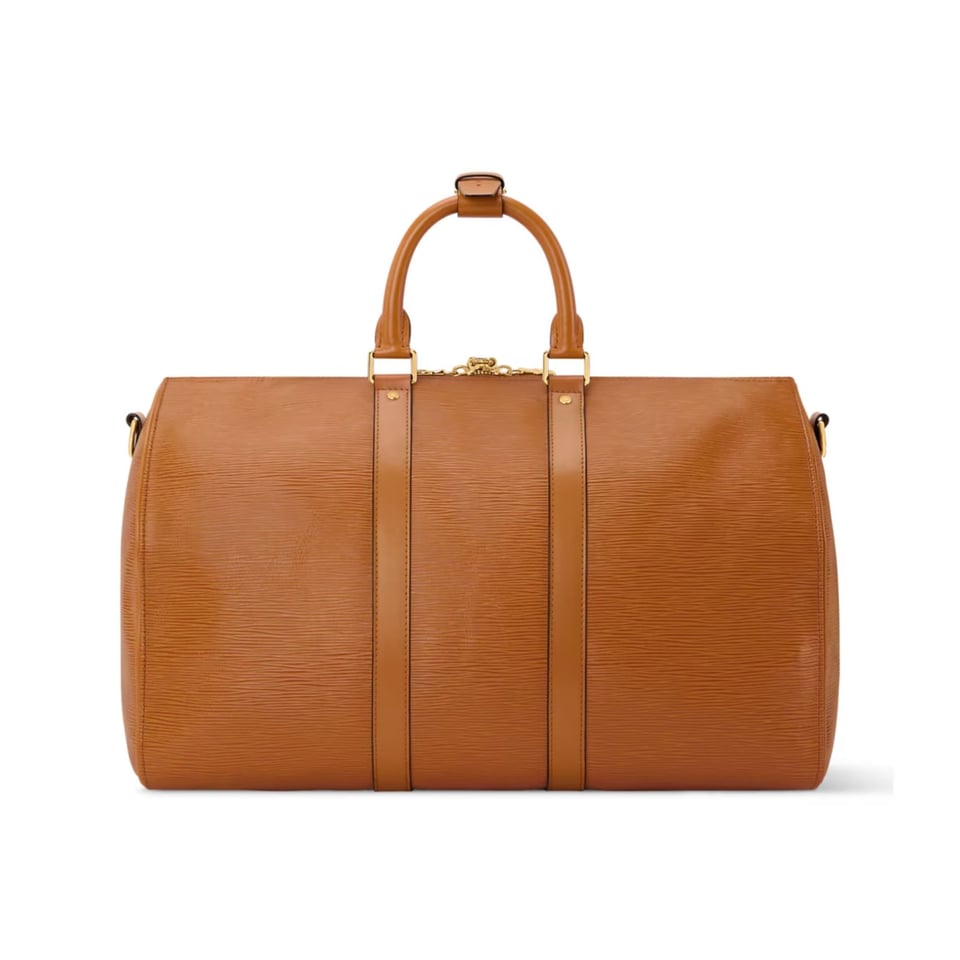 Louis Vuitton Keepall Bandoulière 45cm/17.7in Tan Epi Cowhide M3A054 view 5