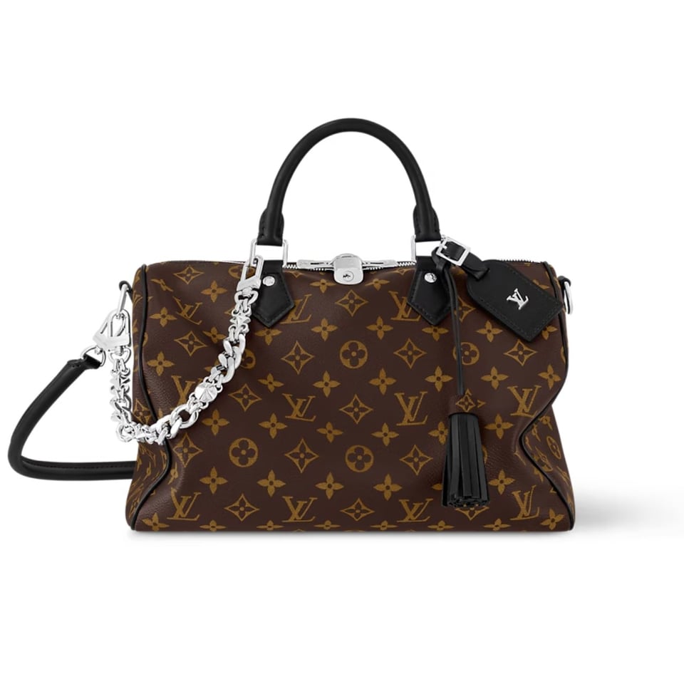 Louis Vuitton Speedy Soft 30 Dark Brown 30Cm M12243 view 2