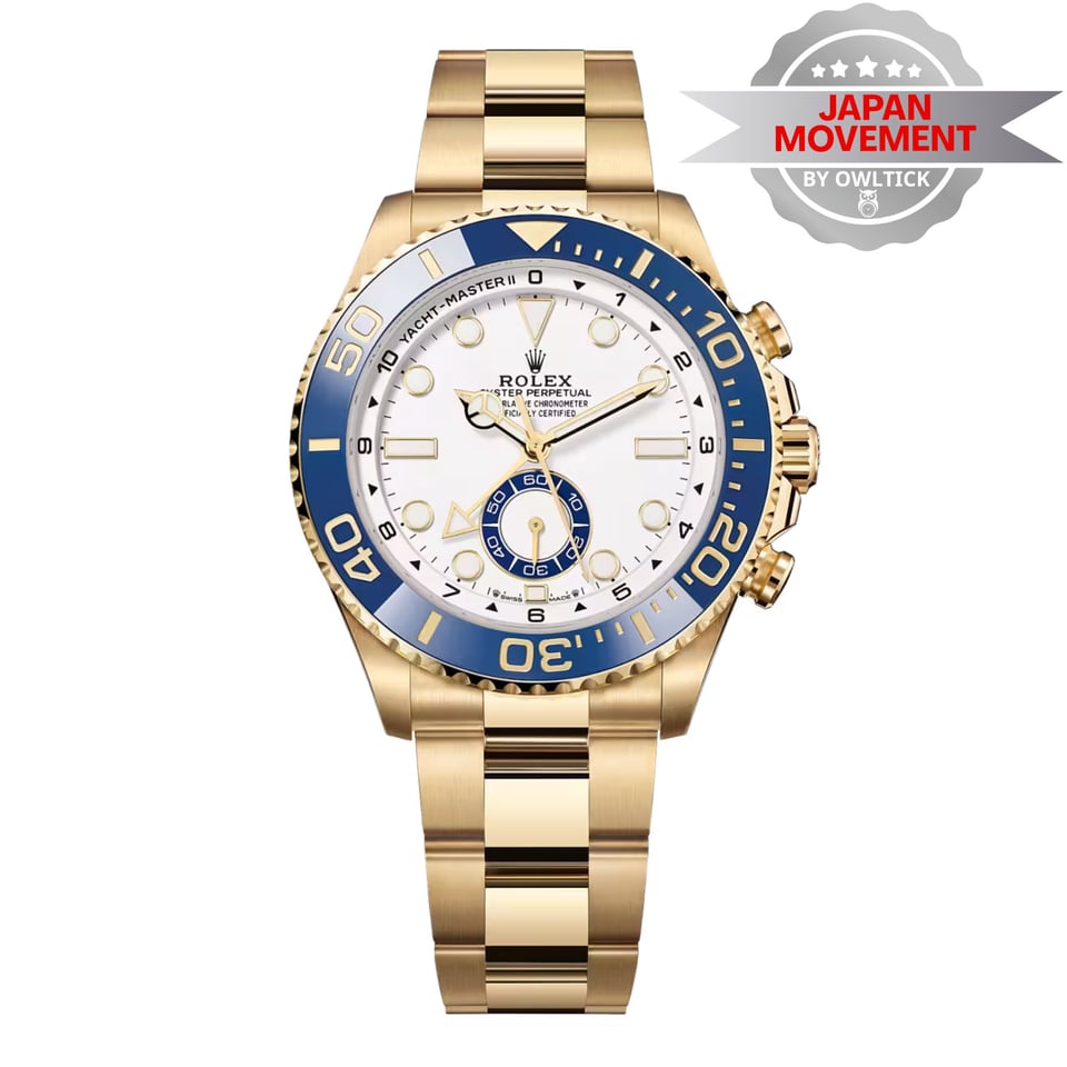 [Superclone] Rolex Yacht-Master II 44mm White Dial Oyster 126688