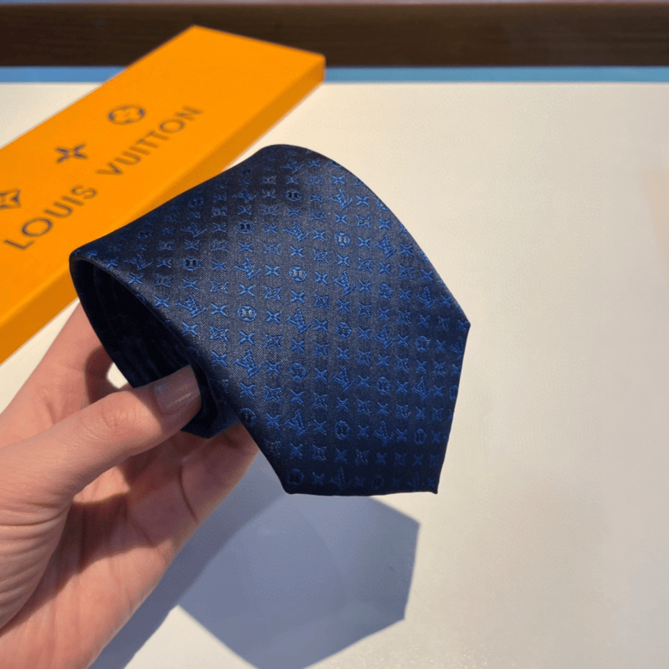 Louis Vuitton Midnight Monogram Canvas Tie For Men view 8