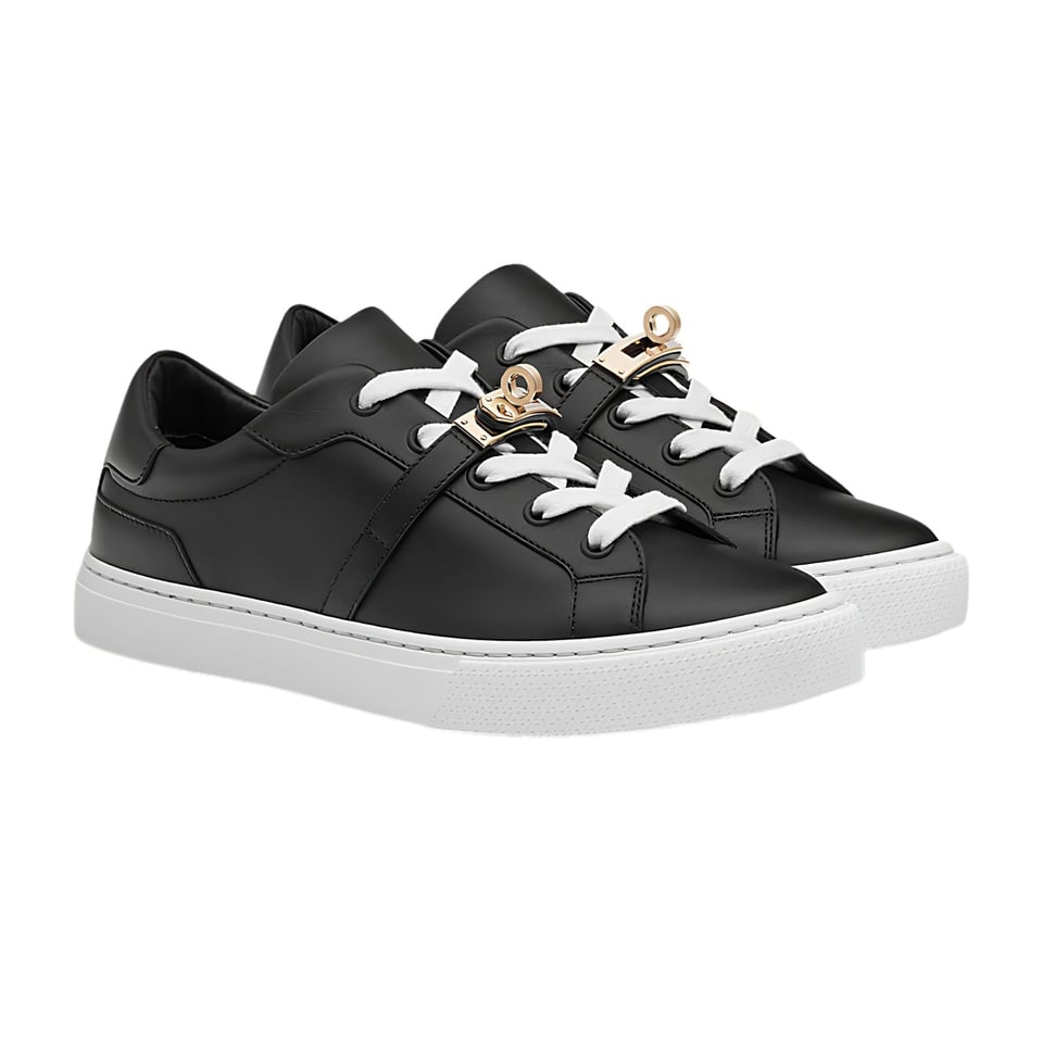 Hermes Sneakers Day Noir Color Calfskin H221197Z