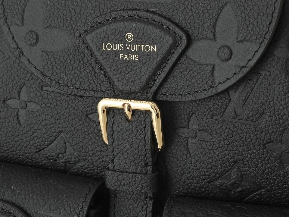 Louis Vuitton Backup Monogram Empreinte Leather – Women – Handbags Black view 14