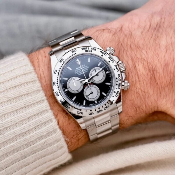 [Superclone] Rolex Daytona 40 mm Bright Black Dial Oyster 126509 view 6