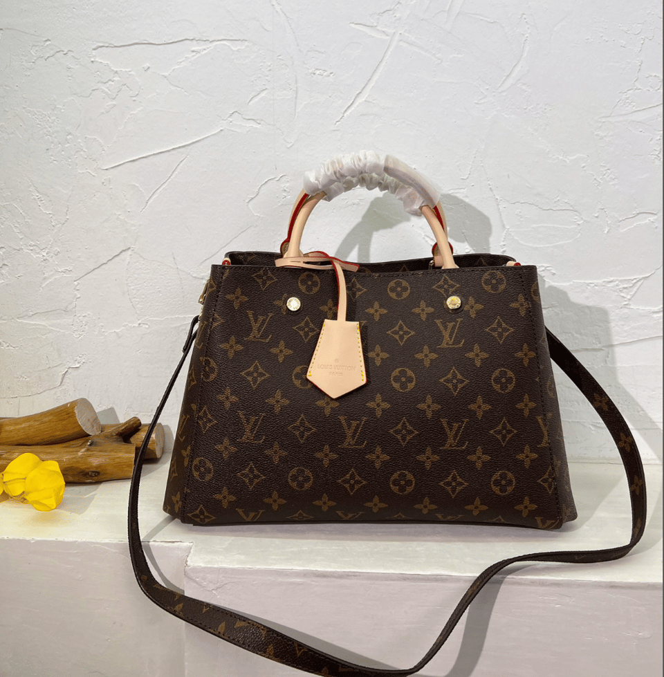 Louis Vuitton Montaigne MM Brown 35Cm M41056 view 11