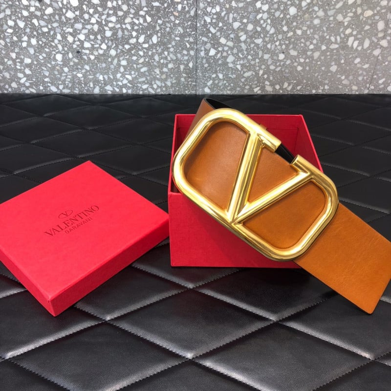 Valentino Garavani VLOGO Belt In Vachetta Leather 0010 view 10