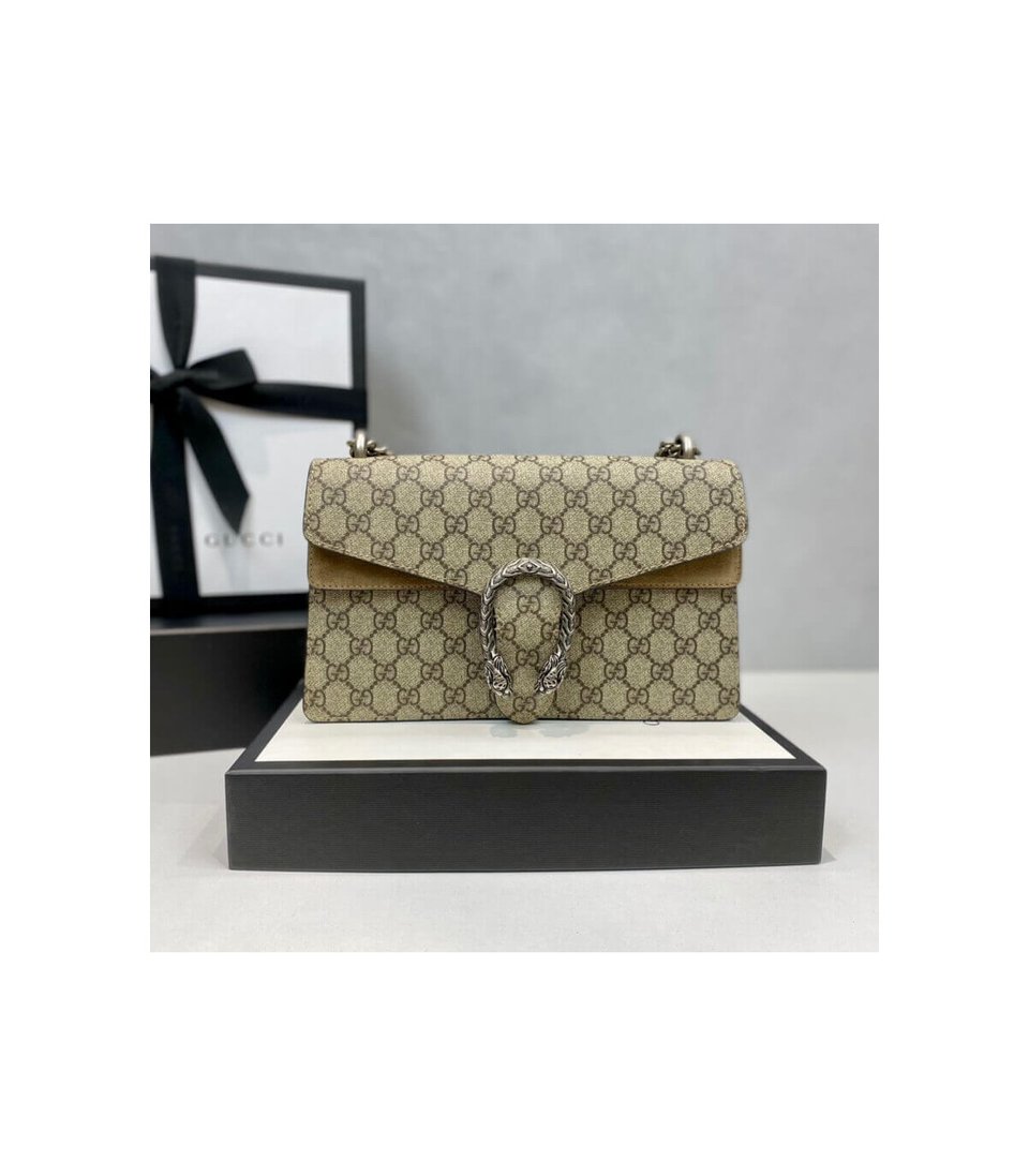 Gucci Dionysus Small GG Shoulder Bag Apricot view 6