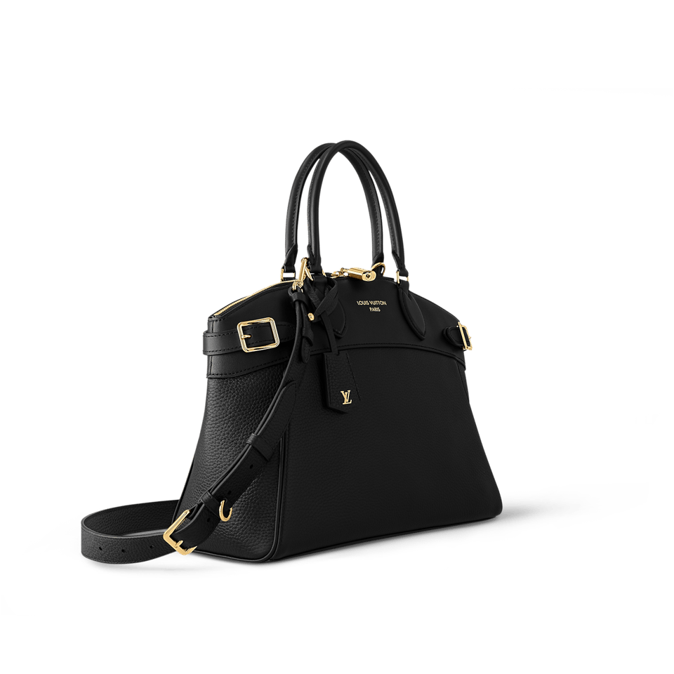 Louis Vuitton Lock It Vendôme Mm High End Leather Black 36cm M22914 view 4