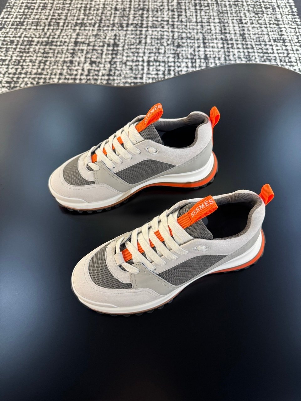 Hermès Trail Sneaker Grey- Shoes for Men view 4
