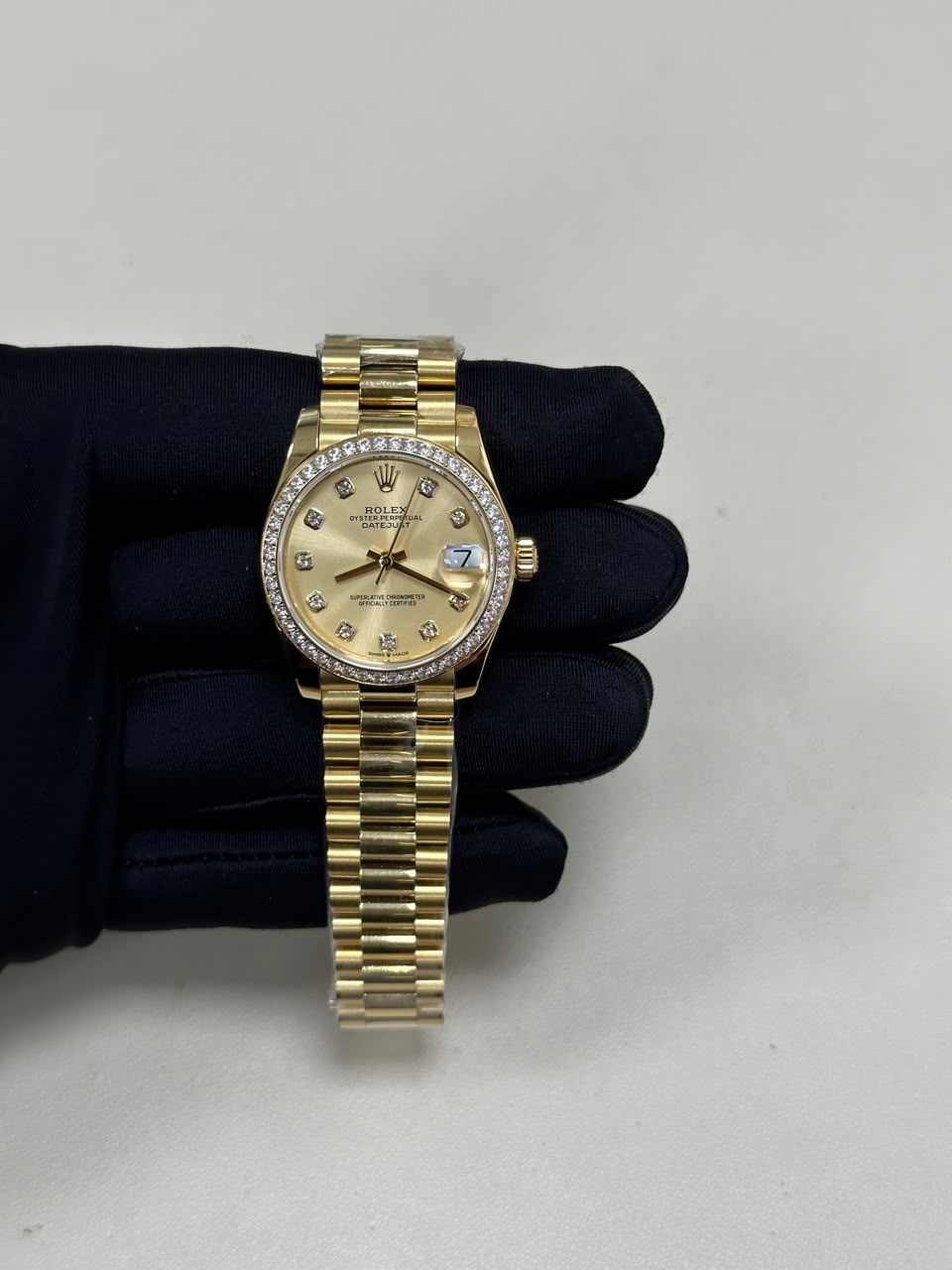 [SUPER CLONE] Rolex Datejust 31mm Yellow Gold Ladies 278288RBR view 8