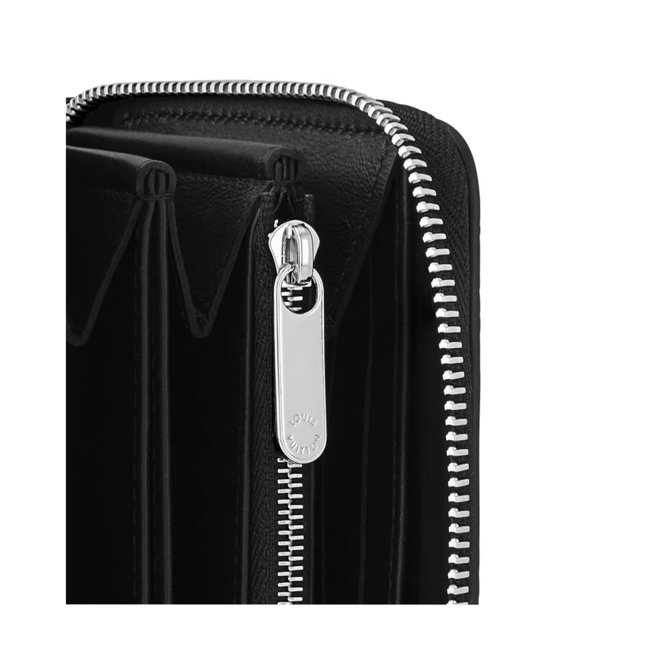 Louis Vuitton Black Zippy Wallet For Women 20cm M61867 view 5