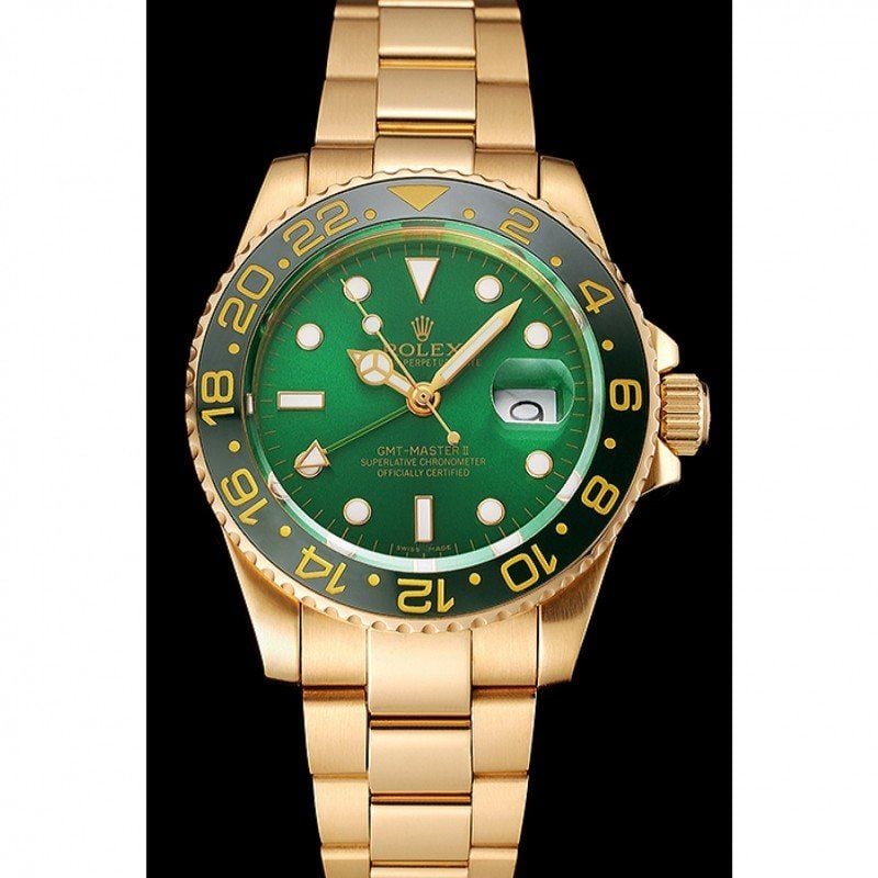 Rolex GMT-Master II 40mm Green Dial 116718LN view 3