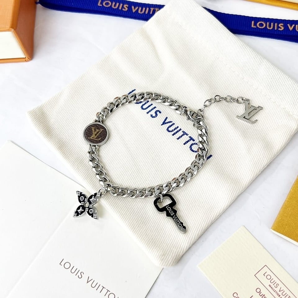 Louis Vuitton Monogram Lock Silver view 2