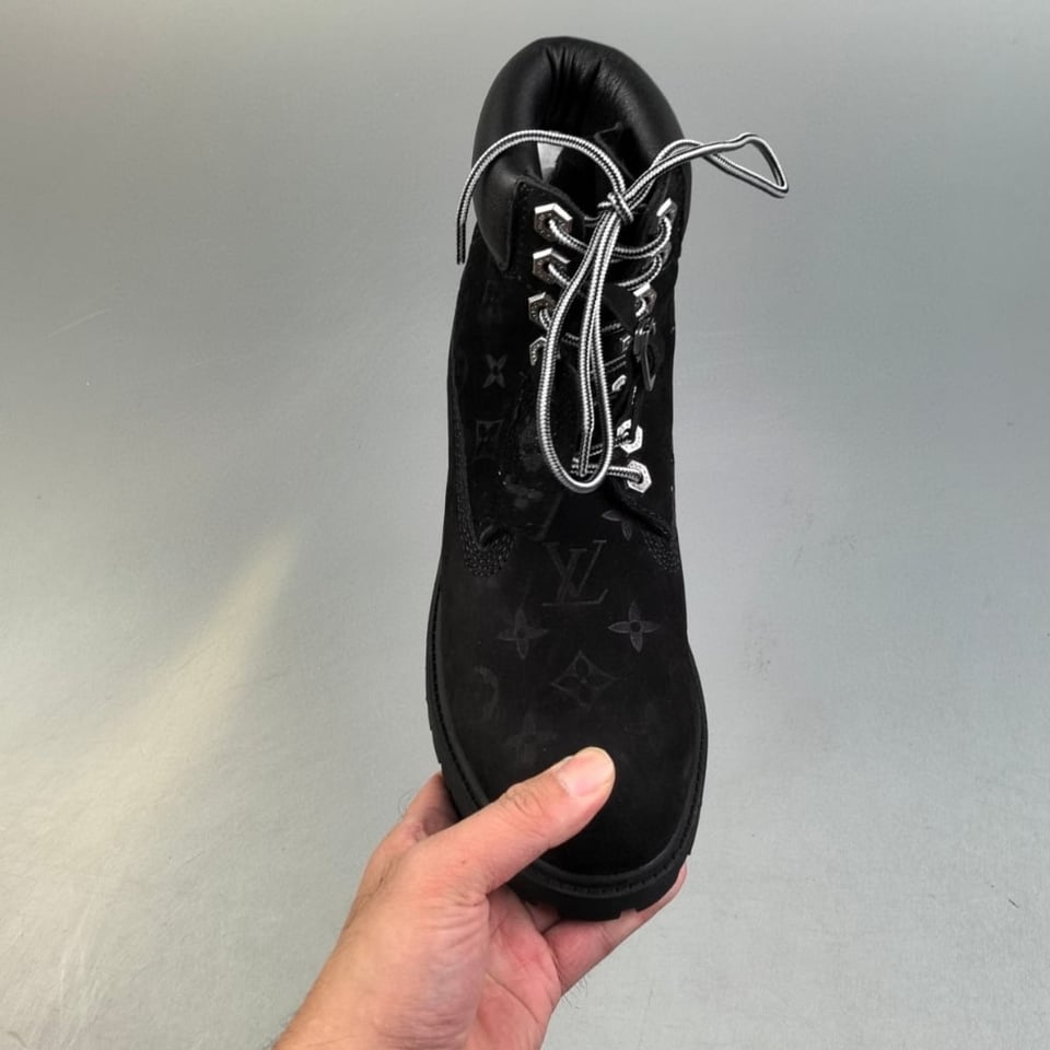 Louis Vuitton Lv X Timberland Boots Black 1Ad73B view 8