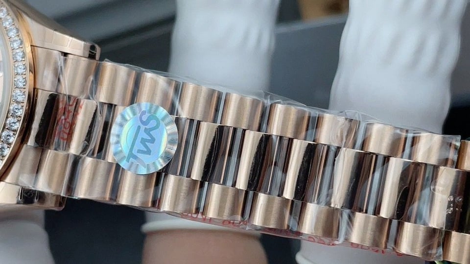 [Superclone] Rolex Day-Date 36mm Rosé – Colour Dial President 128345RBR view 10