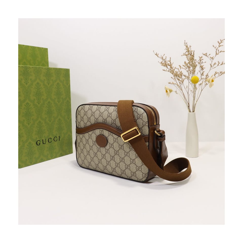 Gucci Messenger Bag With Interlocking G view 5