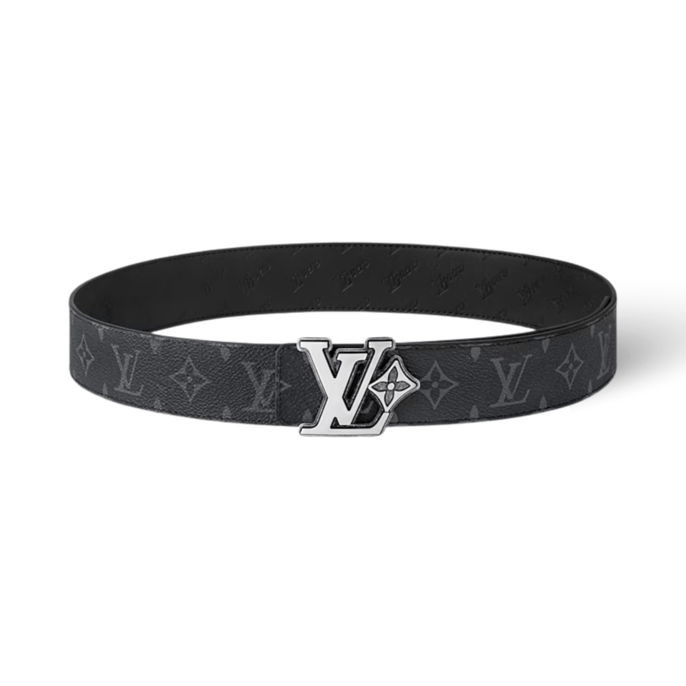 Louis Vuitton LV Flower 40mm Reversible Men Belt M4110V view 2
