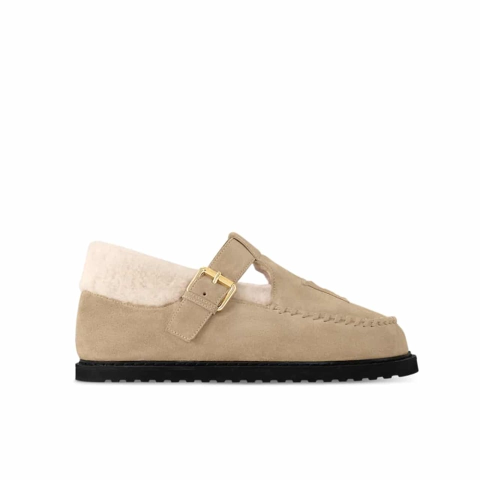 Louis Vuitton Colorado Comfort Mary Jane Beige 1Adc1P view 2