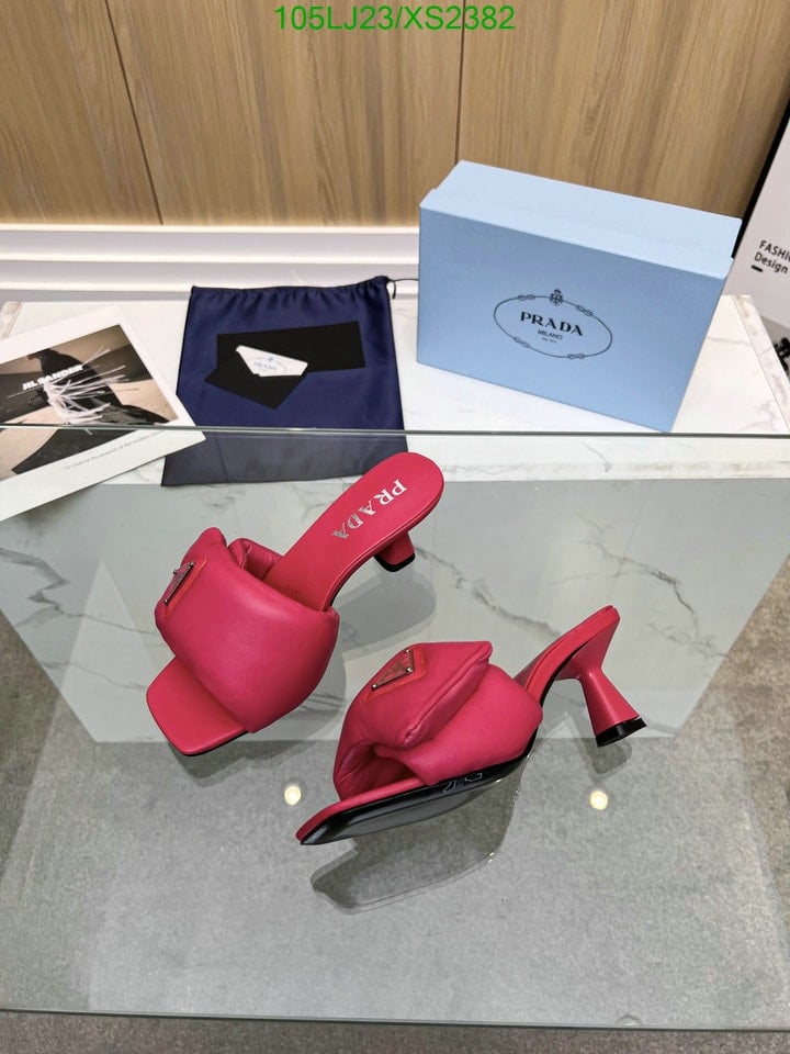 Prada Soft Padded Nappa Sandals view 9