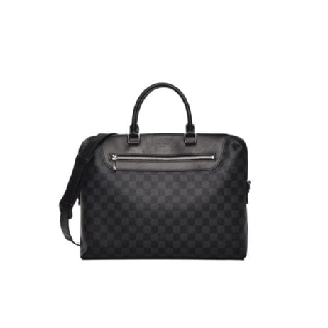 Louis Vuitton Porte Documents Jour Briefcase Damier Black 37Cm N48260 view 2