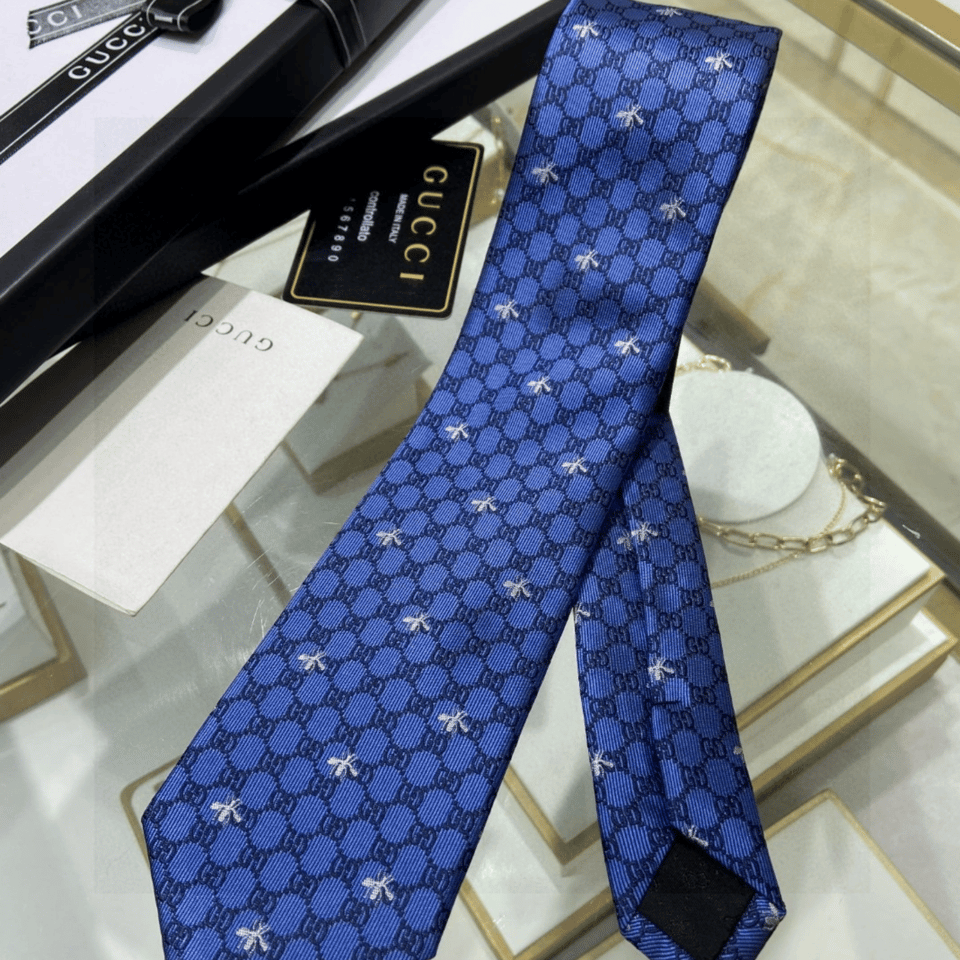 Gucci Necktie Versatile Canvas Tie For Men view 4