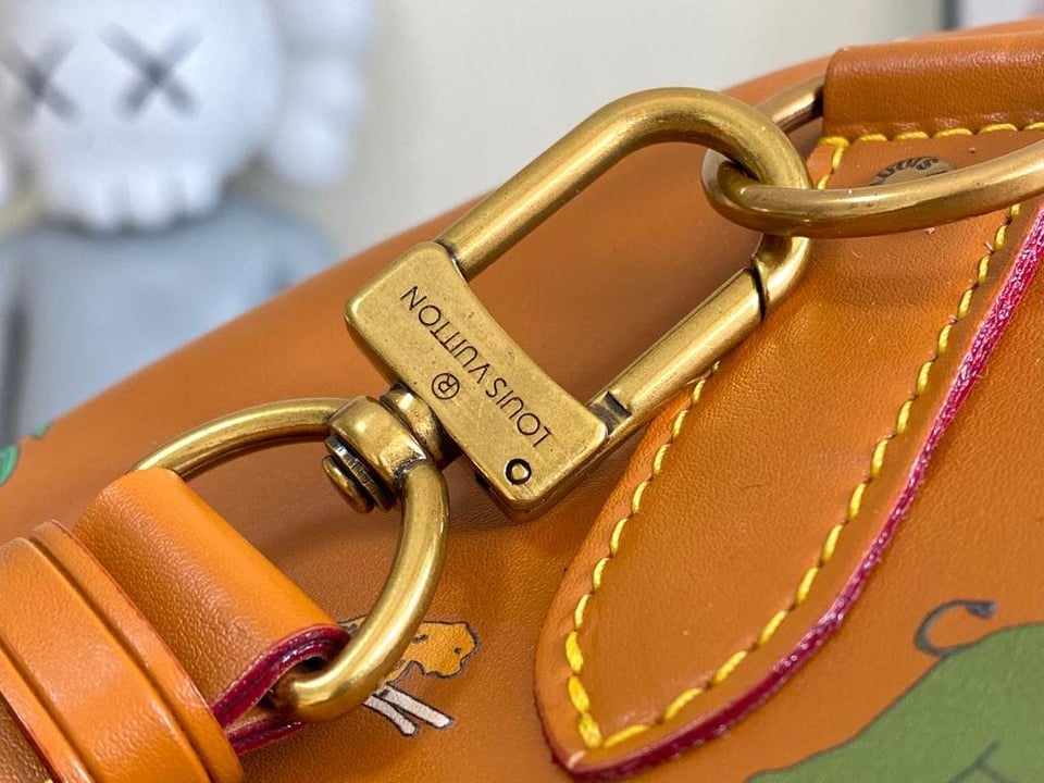 Louis Vuitton Keepall Bag 50cm/19.7in Tan Brown M28167 view 9