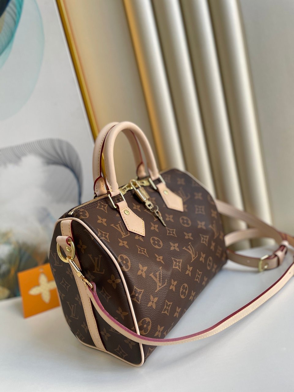 Louis Vuitton Speedy Bandouliere 25 Monogram Canvas 25cm view 7
