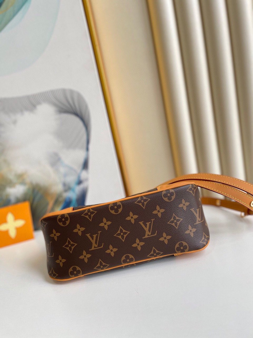 Louis Vuitton Lv Boulogne Monogram Canvas Beige M45832 29cm/ 11.8in view 14