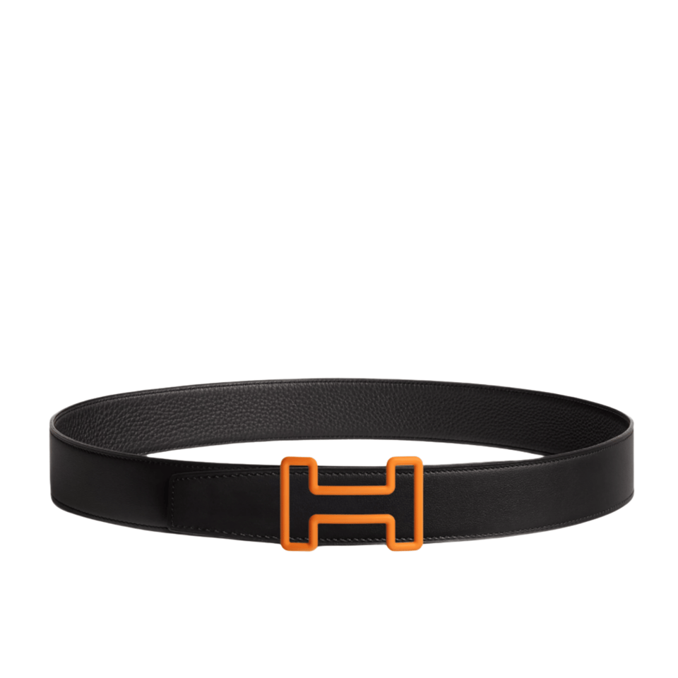 Hermes Initiales Monogram Camouflage 38mm Belt For Men view 2