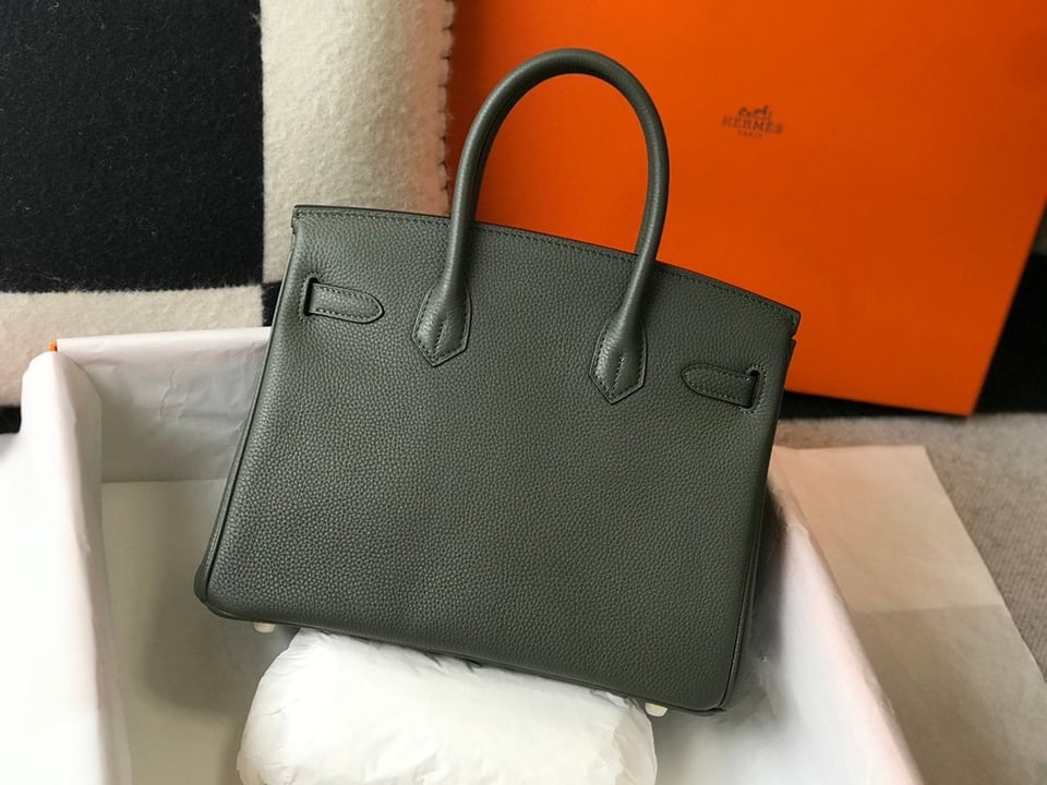 Hermes Birkin 35Cm Pine Togo Leather Gold Hardware view 6